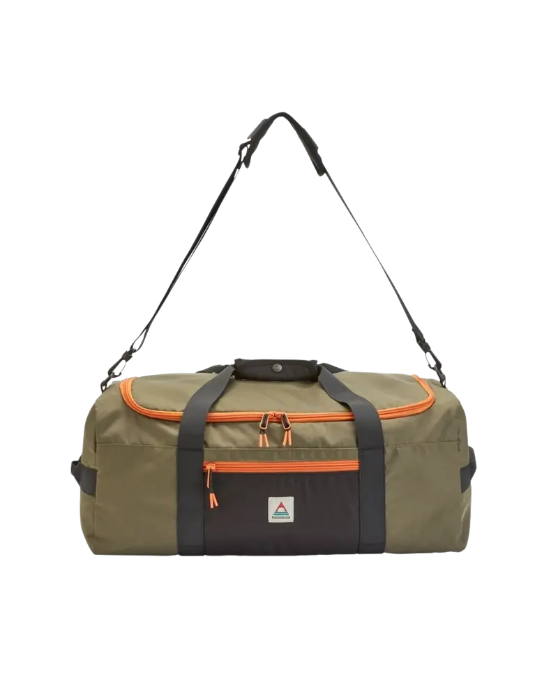 Boondocker 30L Travel Duffel – True Black & Khaki
