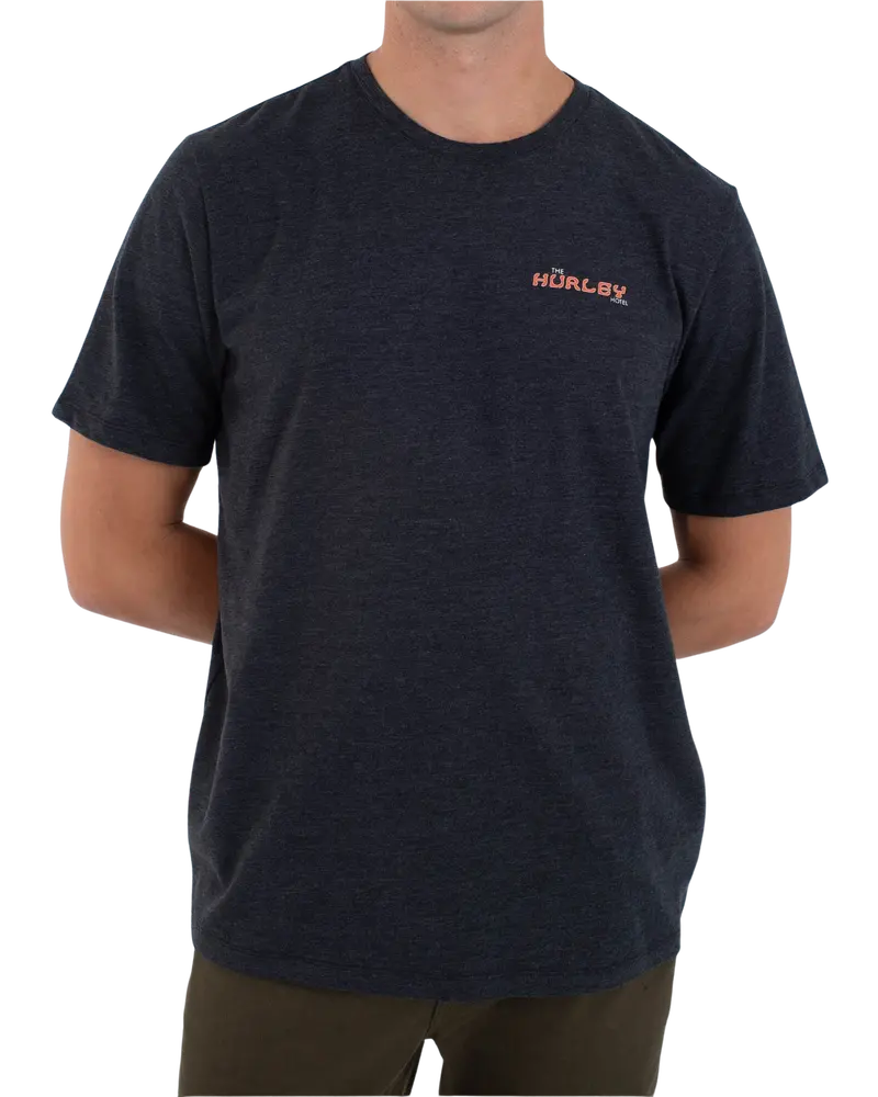 Bora Bora Heathered Black T-Shirt