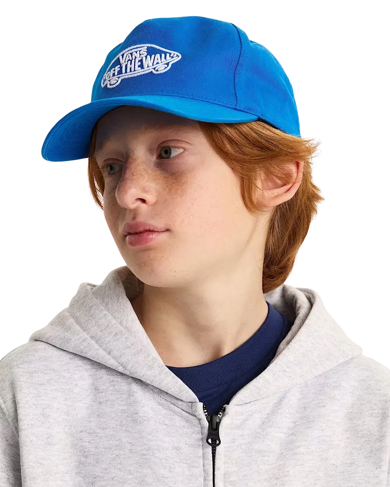 Boys’ Bright Azure Classic Snapback Cap