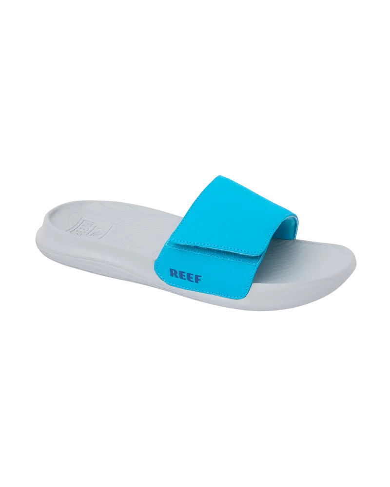 Boys’ Grey and Blue Salty Sliders