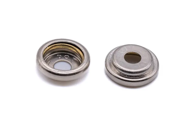 Brass Nickel-Plated DOT Press Snap Socket Fastener for Canopy Covers
