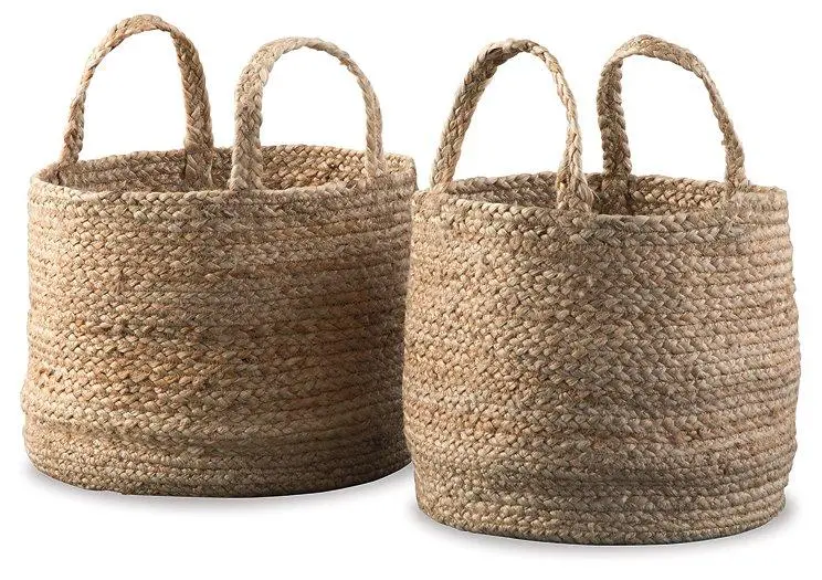 Brayton Woven Storage Baskets (Set of 2)