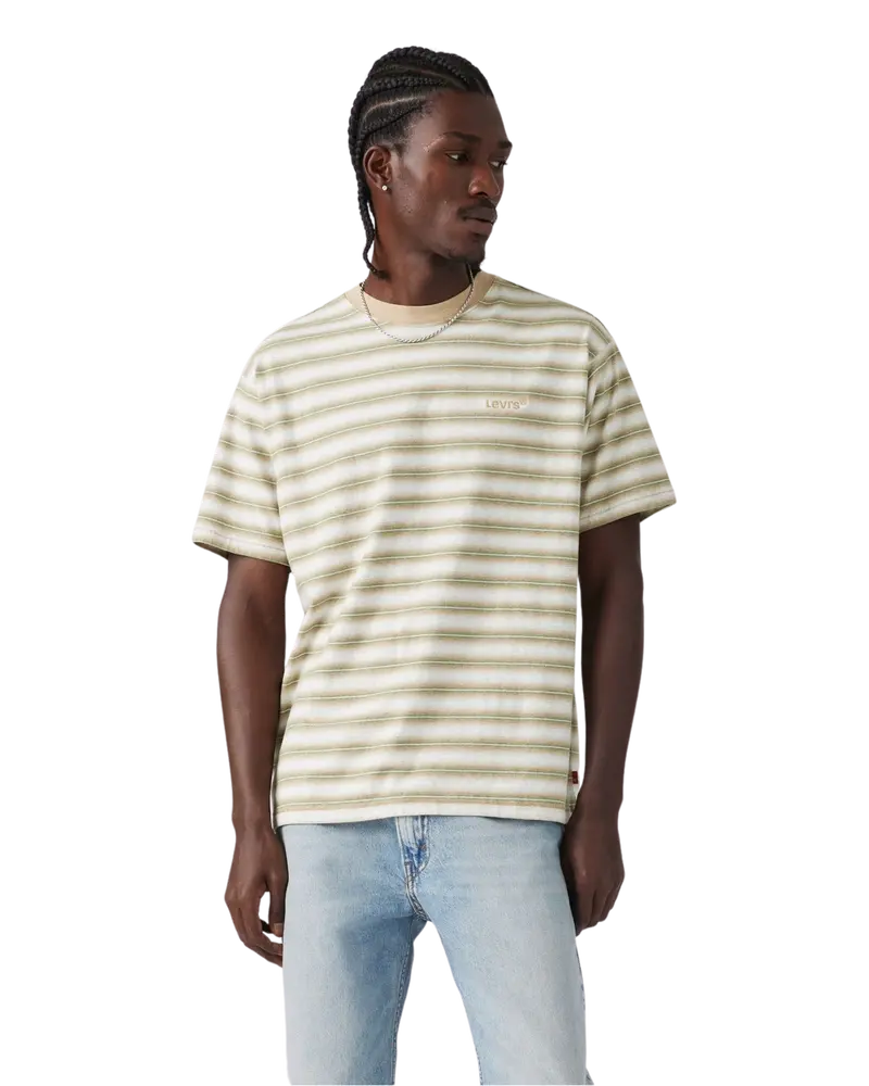 Break Stripe Paloma Heather Vintage T-Shirt – Red Tab™ Edition