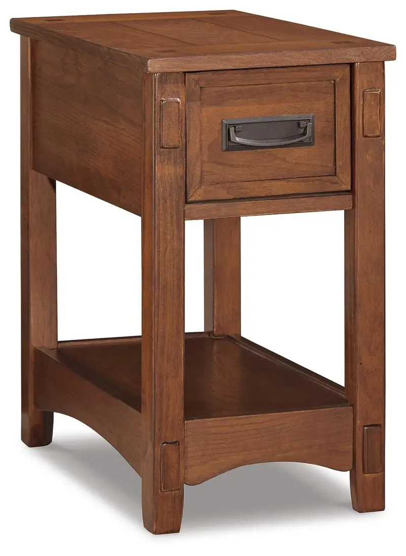 Breegin Compact Chairside End Table