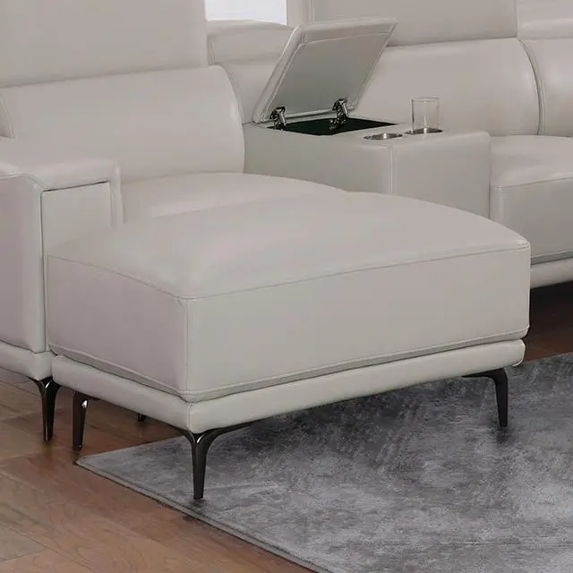 Breksstad Tufted Ottoman – Compact Footrest or Extra Seating