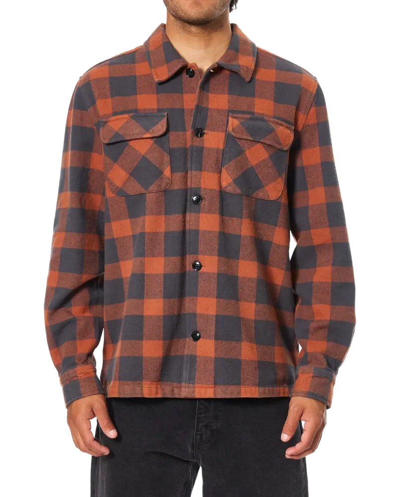 Brick Shiloh Flannel Shirt