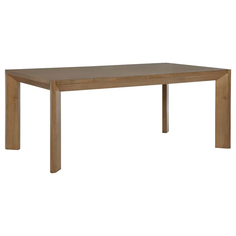 Bruner Extendable Solid Wood Dining Table