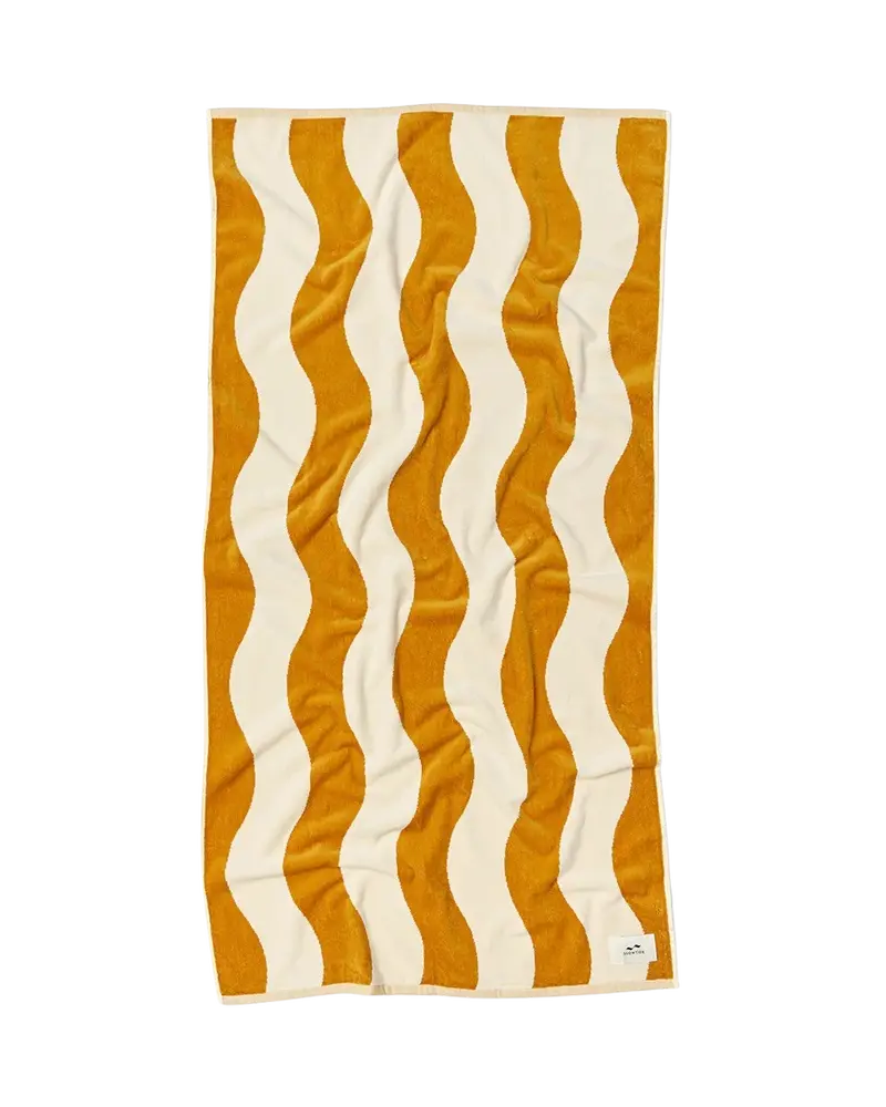 Brushstroke Pattern Stripe Beach Towel