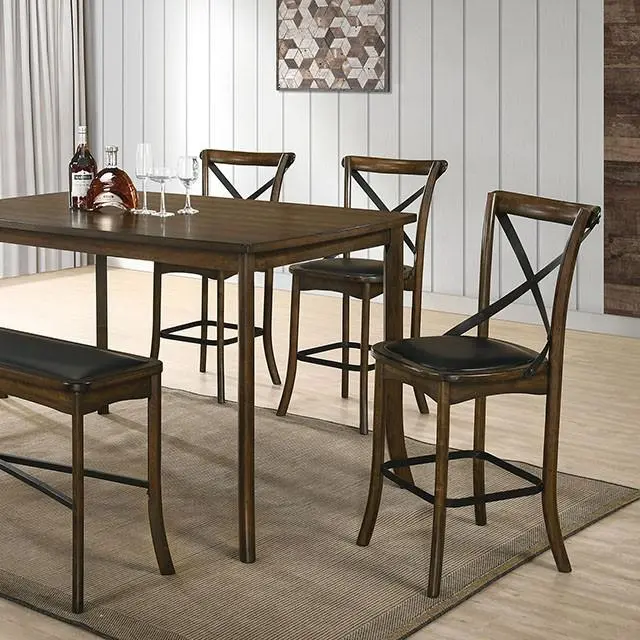 Buhl-Inspired Counter-Height Table