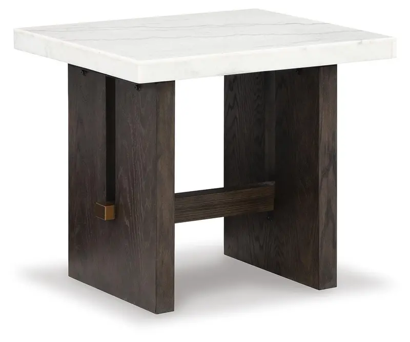 Burkhaus Wooden End Table