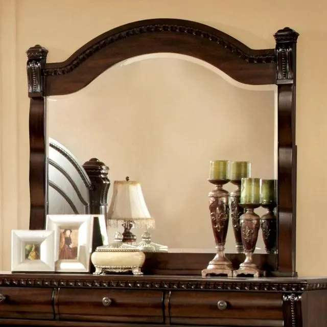 Burleigh Cherry Framed Wall Mirror