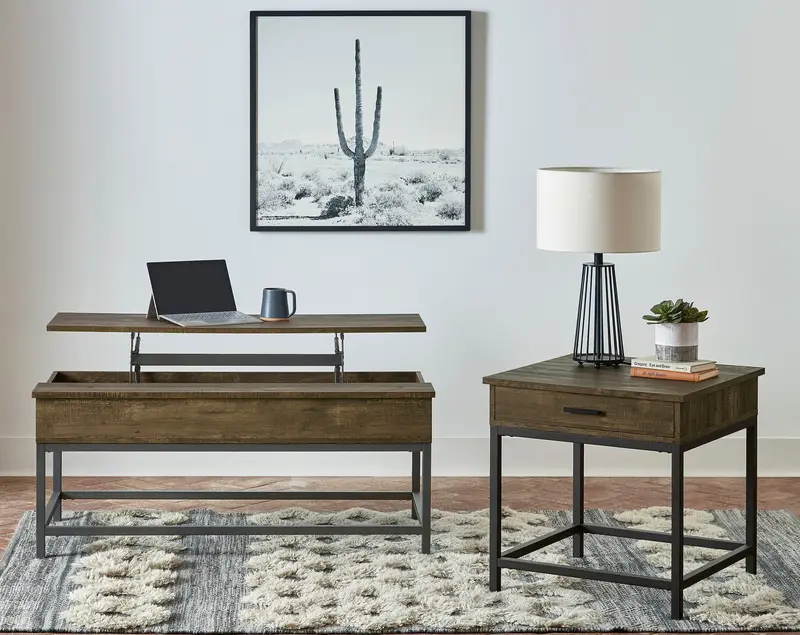 Byers Lift-Top Coffee Table Set with Hidden Storage Compartment