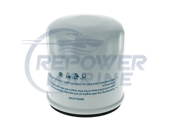 Bypass Oil Filter Assembly for Volvo Penta 61–75 Series – Compatible with #21549542 and #3827069