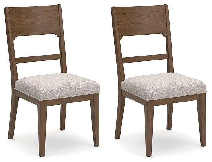 Cabalynn Fabric Dining Chair with Button-Tufted Back