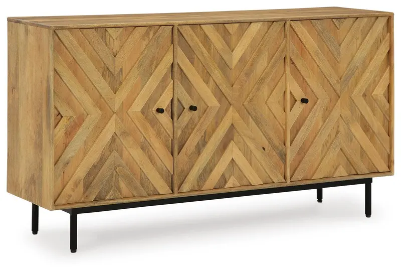 Cadewick Industrial-Style Accent Cabinet