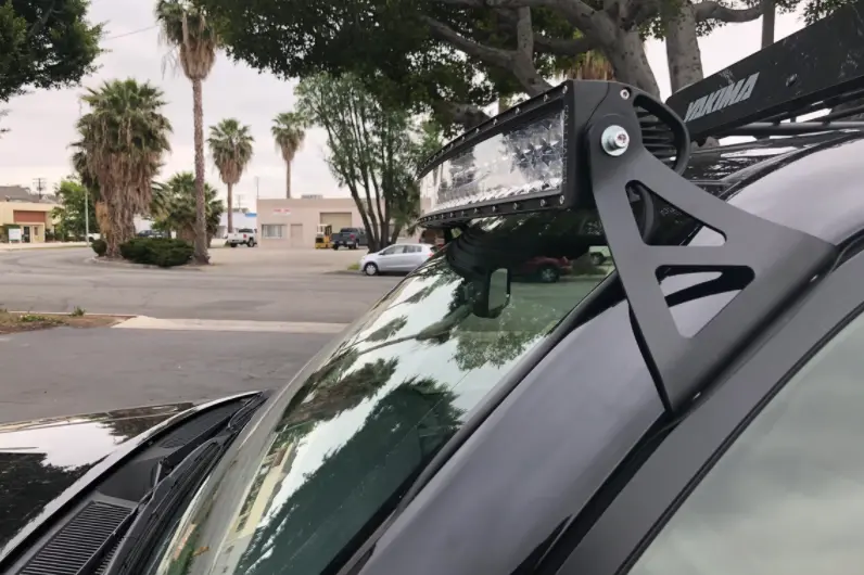 Cali Raised 52-Inch Curved LED Light Bar Roof Mount Kit – 4Runner (2003–2024)
