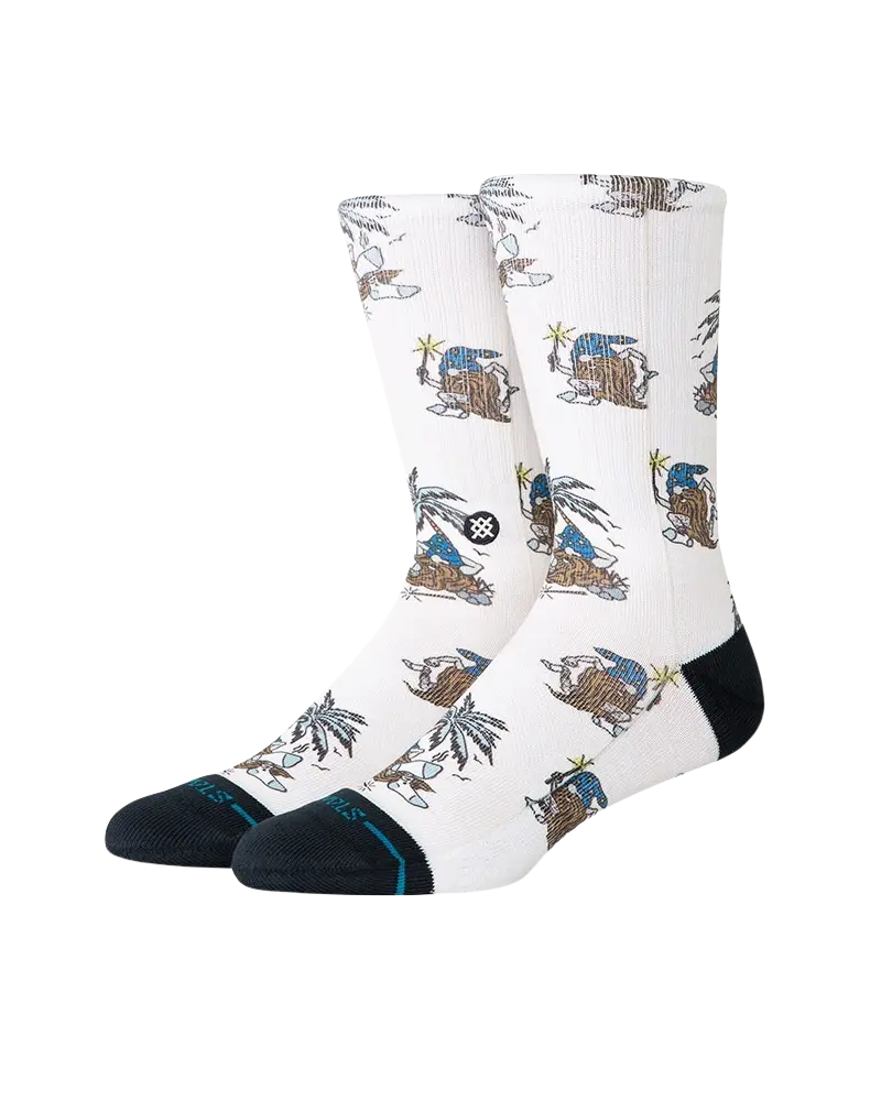 Canvas Castaway Breathable Crew Socks