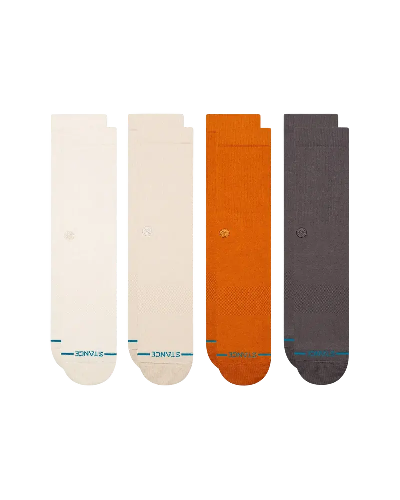 Canvas Icon Crew Socks – 4-Pack