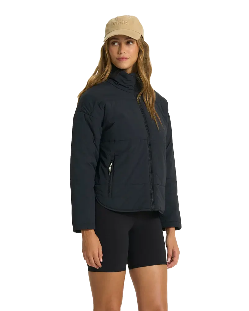 Canyon Insulated Jacket – Sleek Black Winter Outerwear