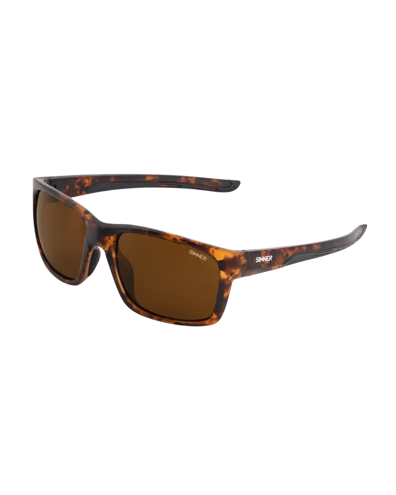 Carbralea Modern Sunglasses – Matte Tortoise with Sintec Black Lenses