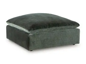 Carriage View Oversized Tufted Accent Ottoman