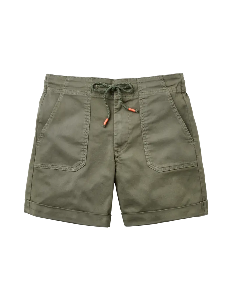 Carriso Lightweight Walkshorts – Dusty Olive Casual Shorts