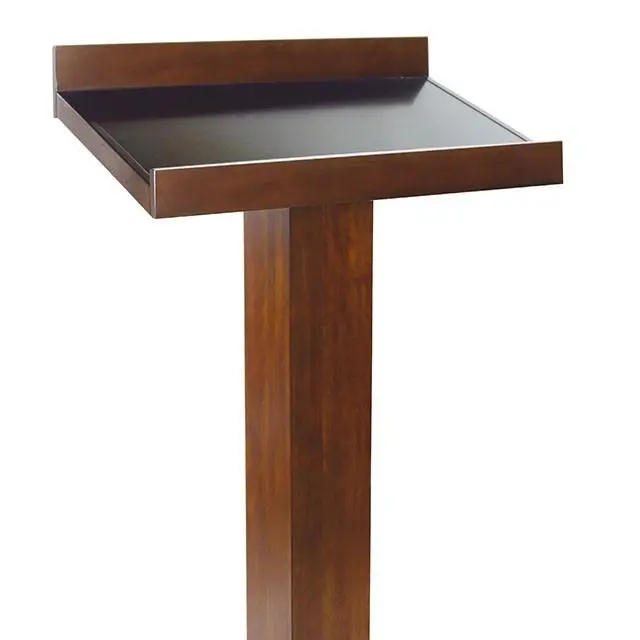Catalia Dark Oak and Espresso-Finish Bookcase with Adjustable Shelves