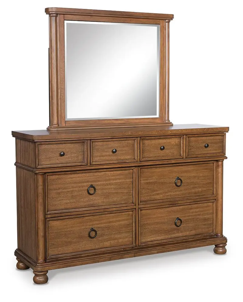 Chadworth Dresser and Matching Wall Mirror