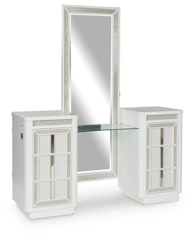 Chalanna Modern Vanity Set with Mirror