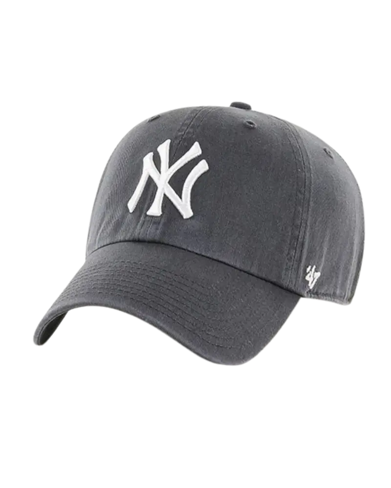 Charcoal NY Yankees Clean Up Snapback Cap
