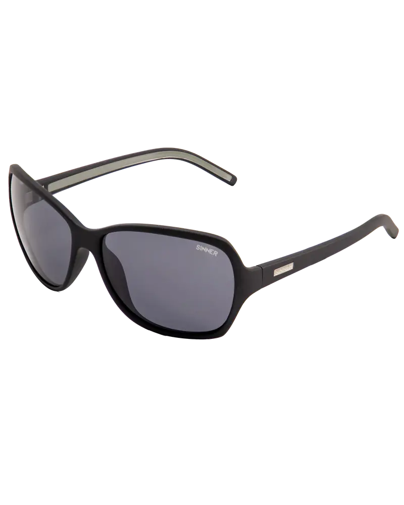 Chrissy Matte Black and Smoke Sunglasses