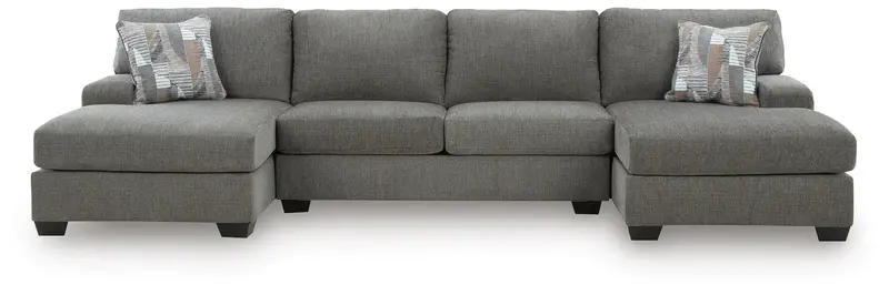 Clarington L-Shaped Sectional with Dual Chaise Options