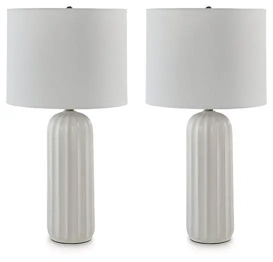 Clarkland Ceramic Table Lamp Duo