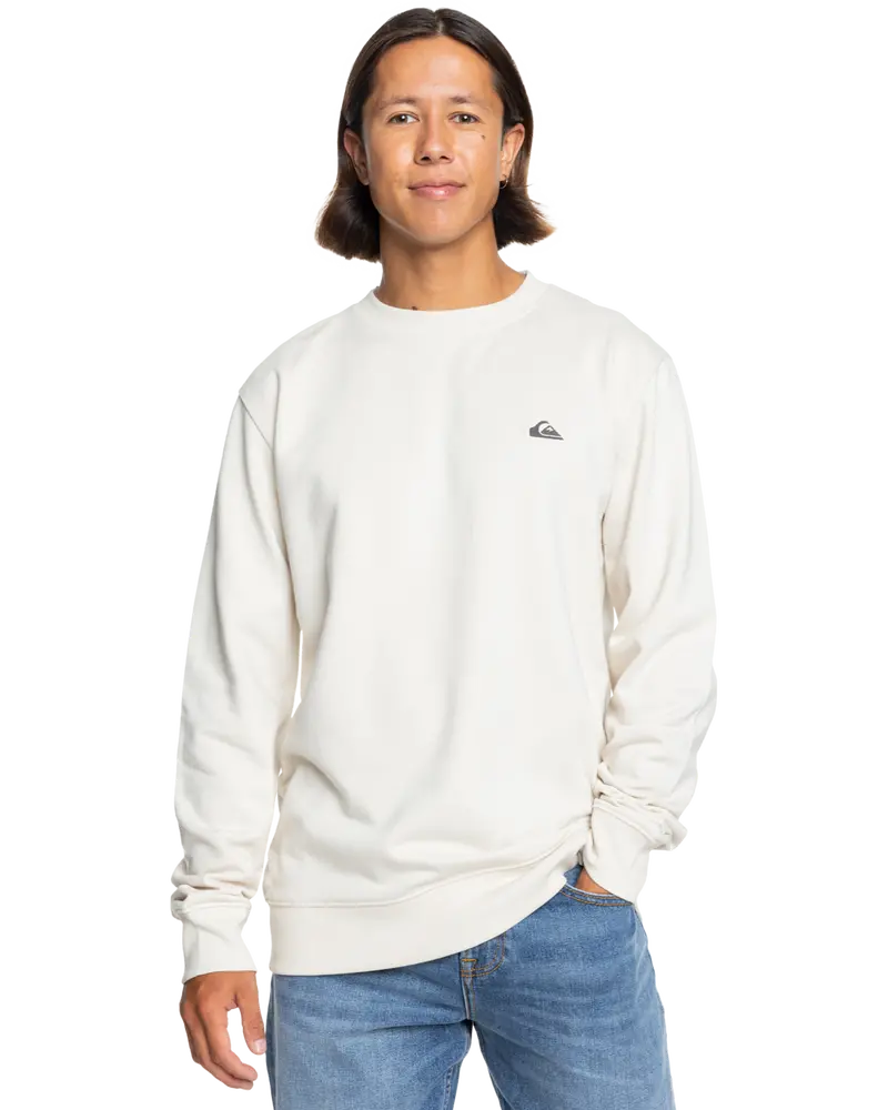 Classic Cotton Sweatshirt – Birch White
