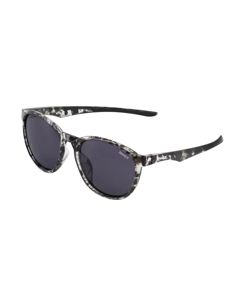 Clusia Premium Sunglasses – Grey Tortoise with Smoke Lenses
