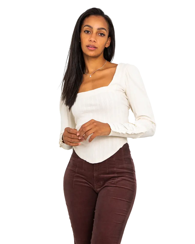 Could I Love You More Knit Top – Nilla Cream