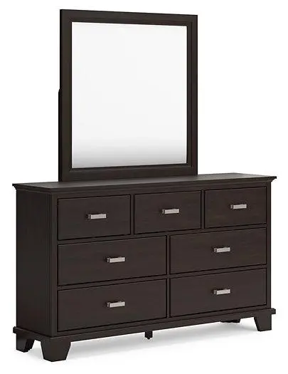 Covetown 6-Drawer Dresser with Matching Mirror