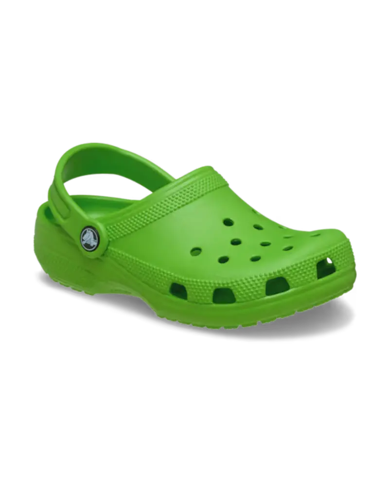 Crocs Green Boys’ Classic Clog Sandals