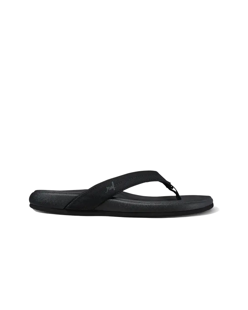 Cushion Harmony Black Flip Flops