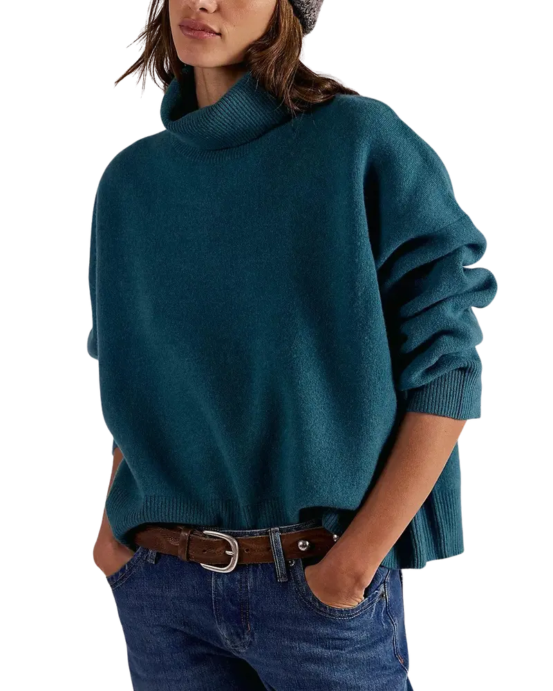 Cypress Ribbed Turtleneck Jumper