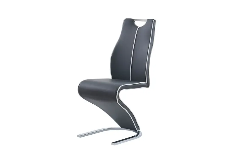 D4127 Grey Fabric Dining Chair – Individual Seat