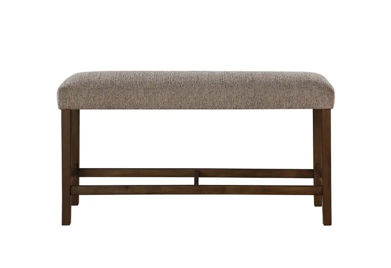 D4355 Brown Bar Table Bench – Standalone Seating Option