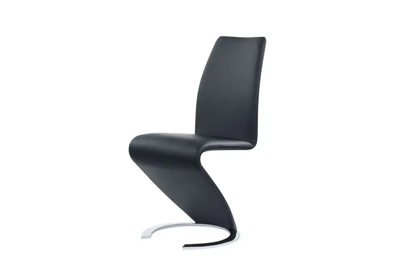 D9002 Black Contemporary Dining Chair