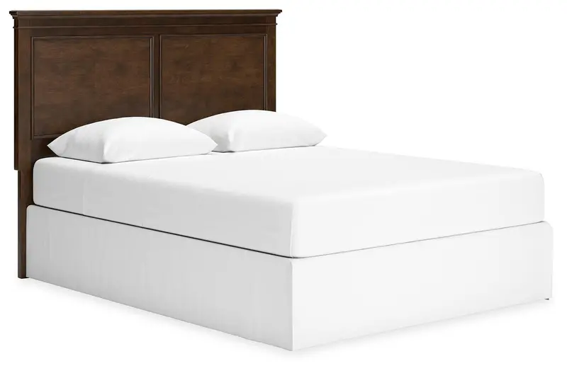 Danabrin Panel-Style Storage Bed with Hidden Under-Bed Drawers
