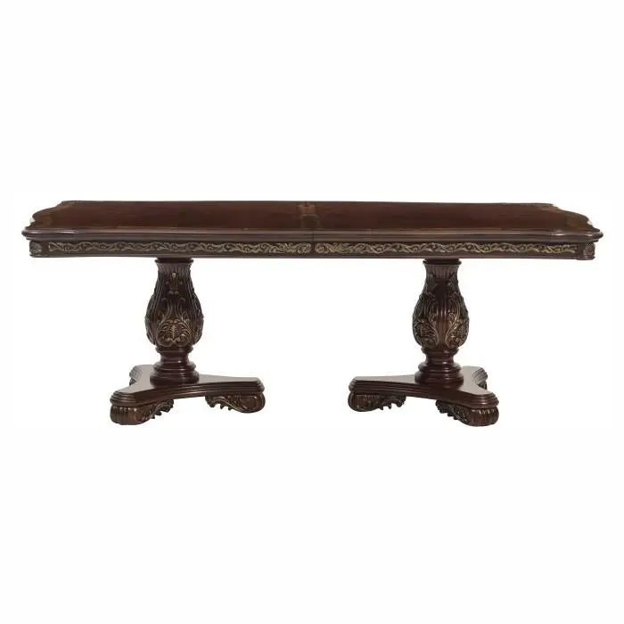 Dark Cherry Deryn Park Extension Dining Table – Expandable to 114″ (Model 2243-114*)