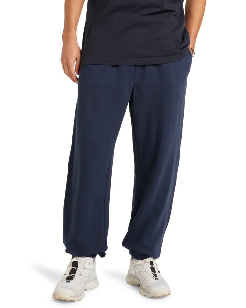 Dark Navy Graphic-Print Joggers