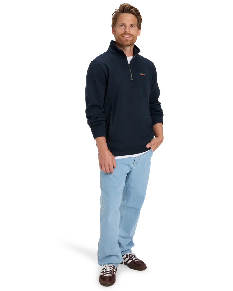 Dark Navy Heather Keller 1/4-Zip Fleece