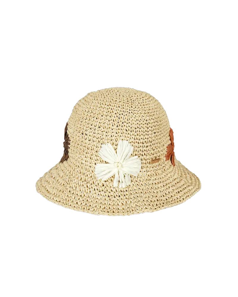 Darshy Coffee-Tone Bucket Hat with Structured Crown