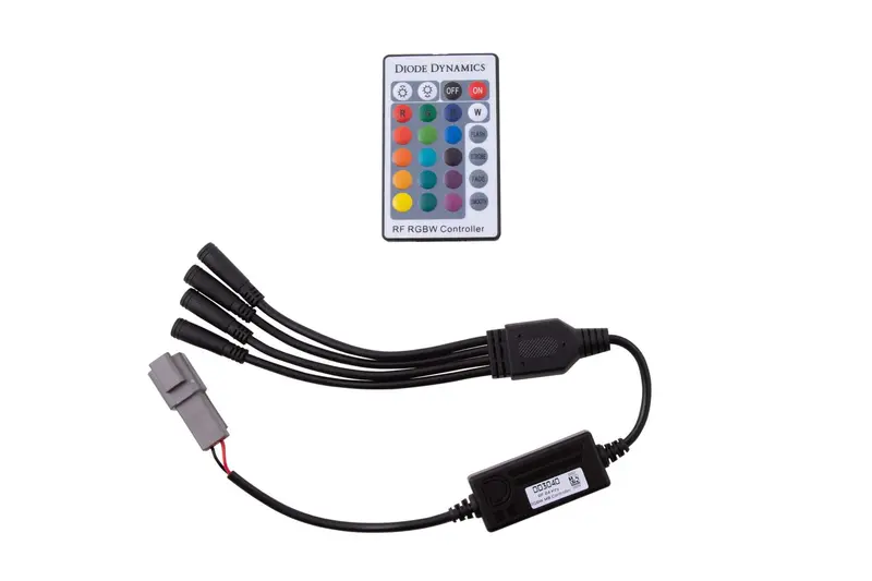 Diode Dynamics RGBW 24-Key M8 RF Remote Controller