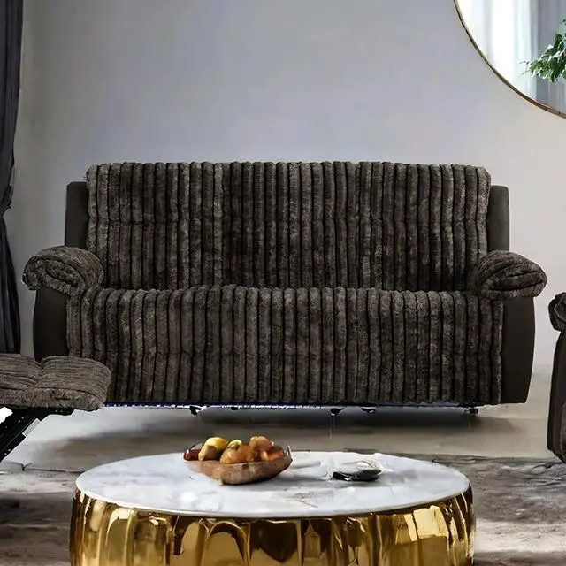 Dionysus Brown Manual Reclining Sofa